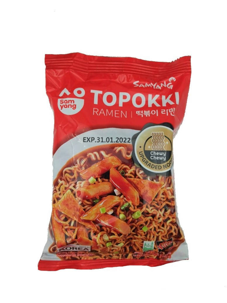 

Лапша быстрого приготовления Топокки Рамен Topokki Ramen SamYang 80 г