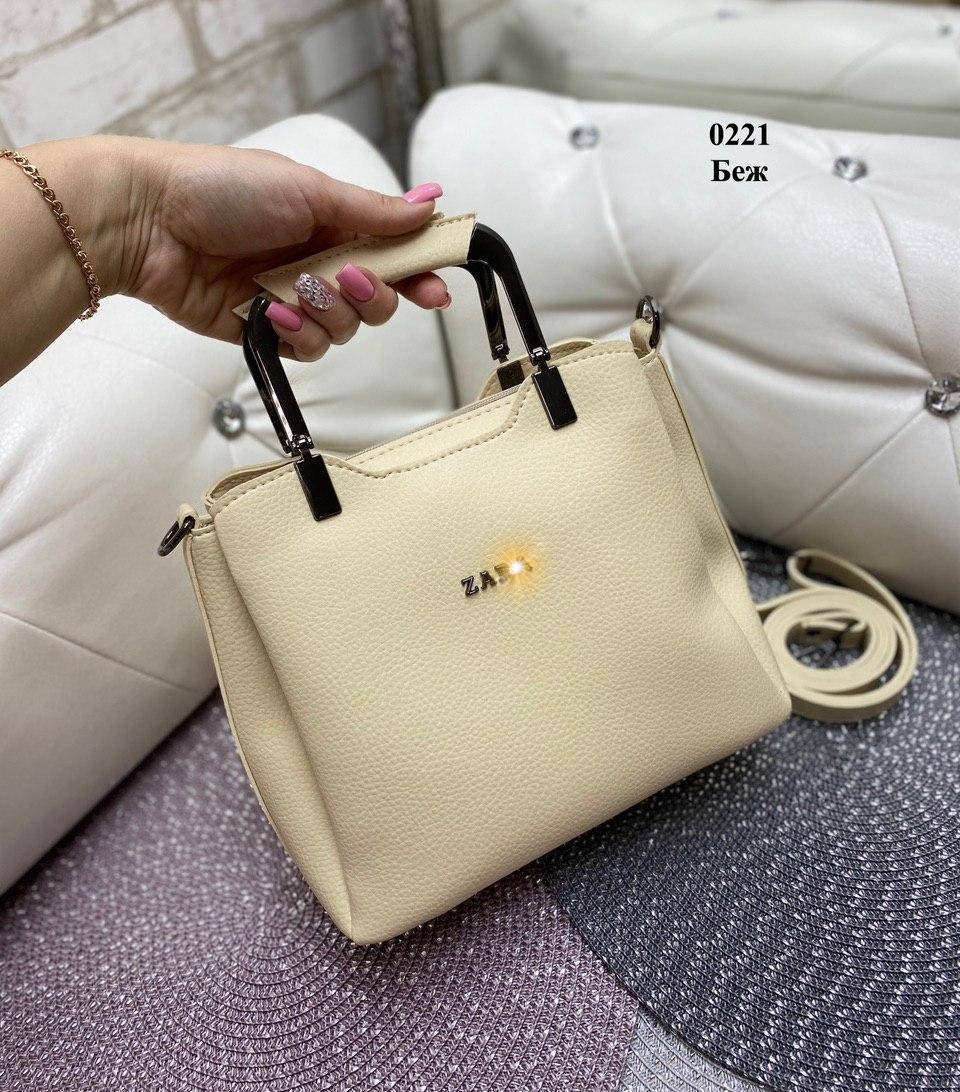 

Женская сумка экокожа зернистая (8 расцветок) беж