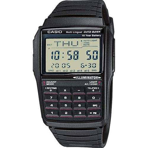 

Цифровые полимерные мужские наручные часы Casio оригинал Япония Collection DBC-32-1AES с полимерным ремешком