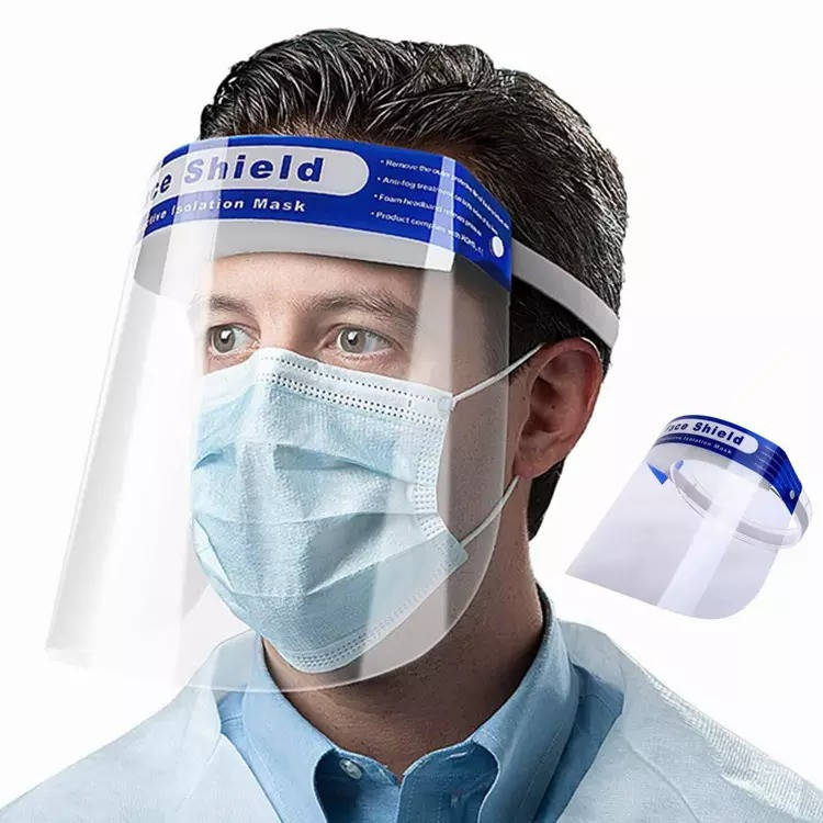 

Защитный экран для лица, Face Shield, Синий
