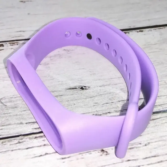 

Ремешок силиконовый для Mi Band 3/4- сиреневый