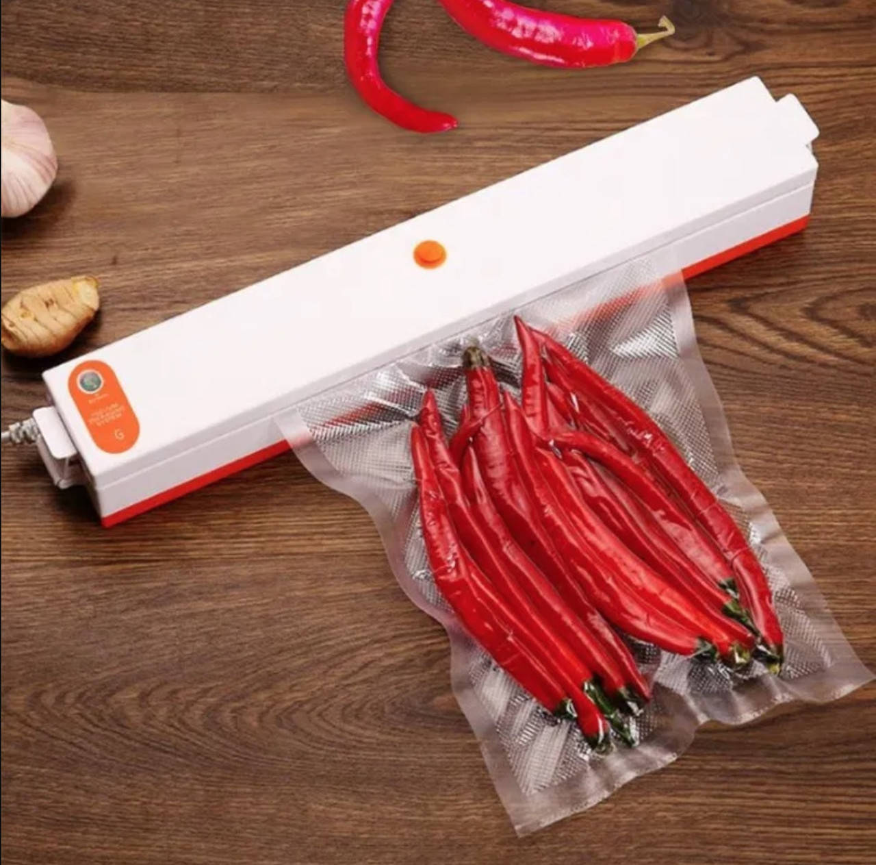 

Вакуумный упаковщик Freshpack PRO, упаковка еды, вакууматор для еды.