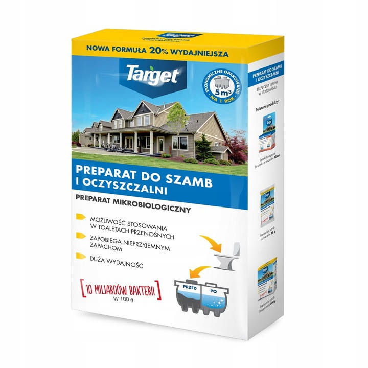 

Бактерии для септиков и очистных сооружений, 2,5 кг - Target