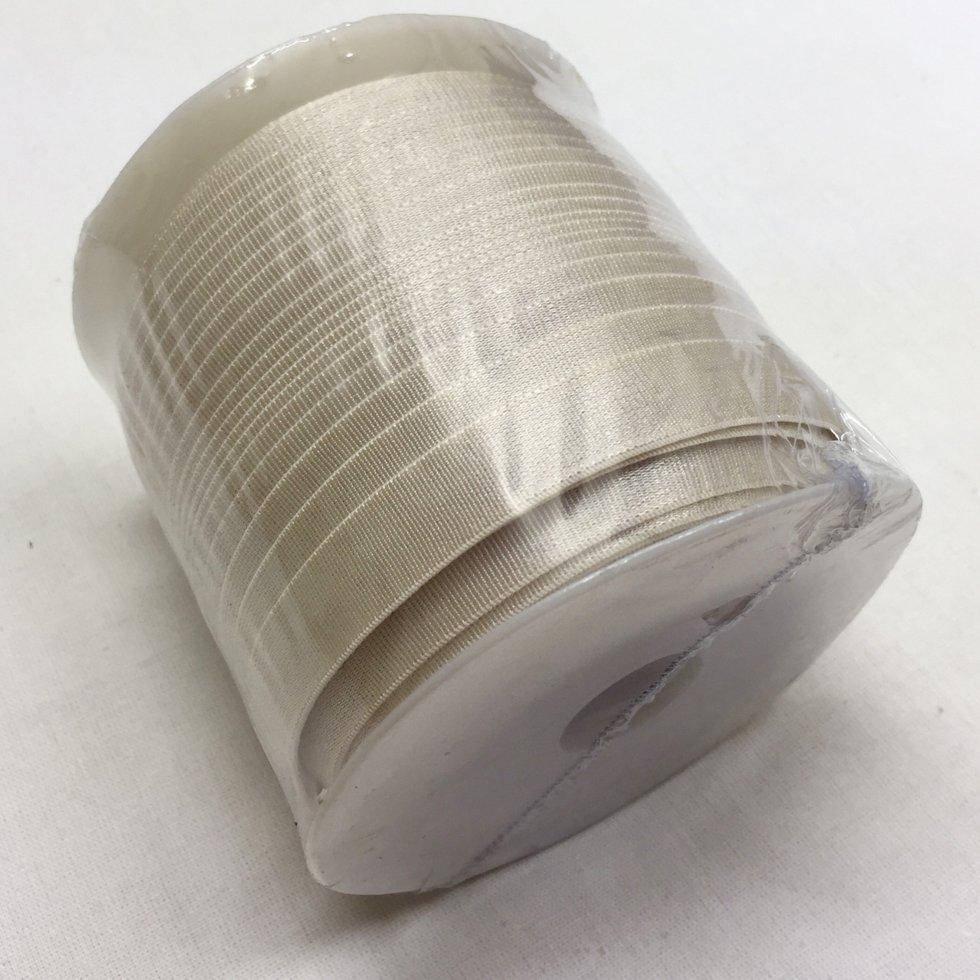 

Резинка для бретель, 1,2см - Светлый Беж (бобина 46м.) (653-Т-0419), Бежевый