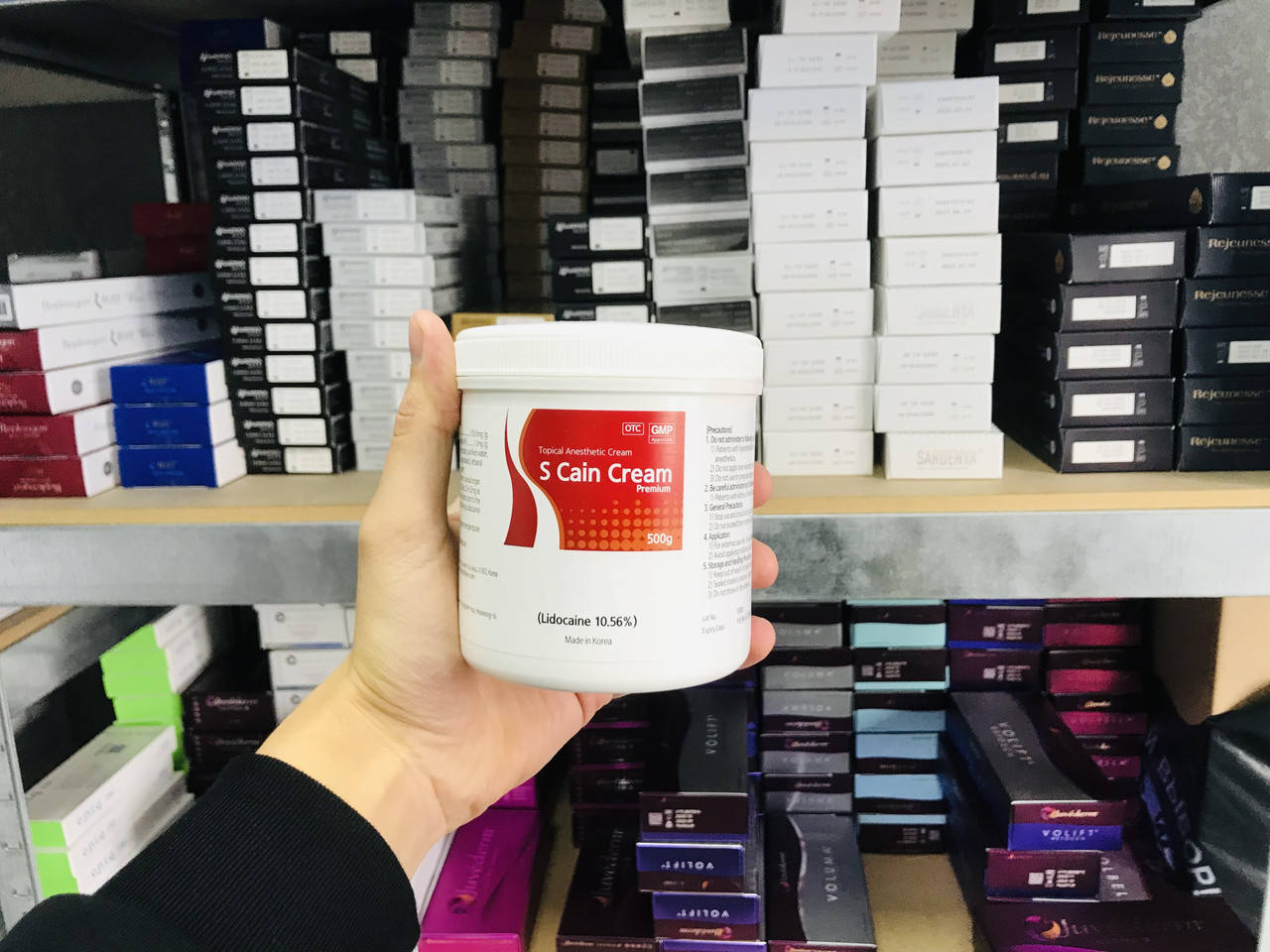 

Крем анестетик S CAIN Cream Premium 10.56% 500г