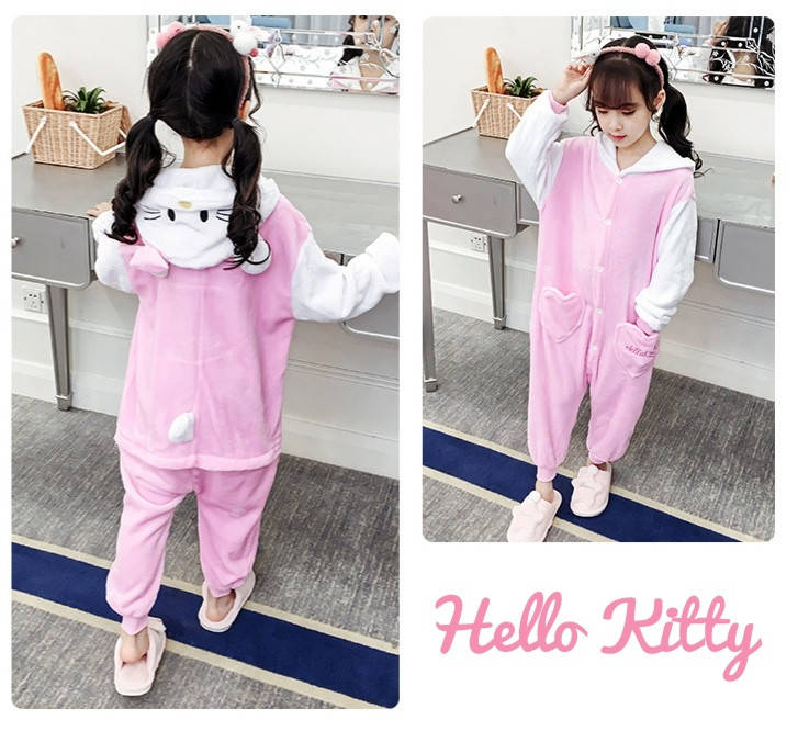 

Пижама Hello Kitty / Костюм кигуруми китти / пижама кигуруми Hello Kitty (1084)