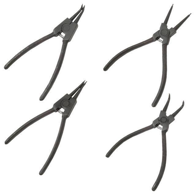 

Набор щипцов для снятия и установки стопорных колец INTERTOOL HT-7001