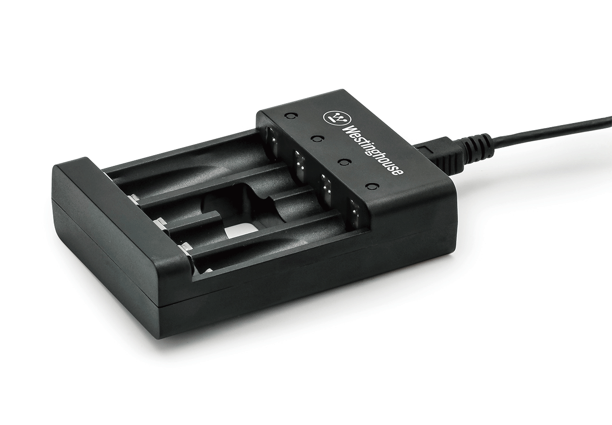 

Зарядное устройство ускоренной зарядки Westinghousе (USB) для 4 -х аккумуляторов