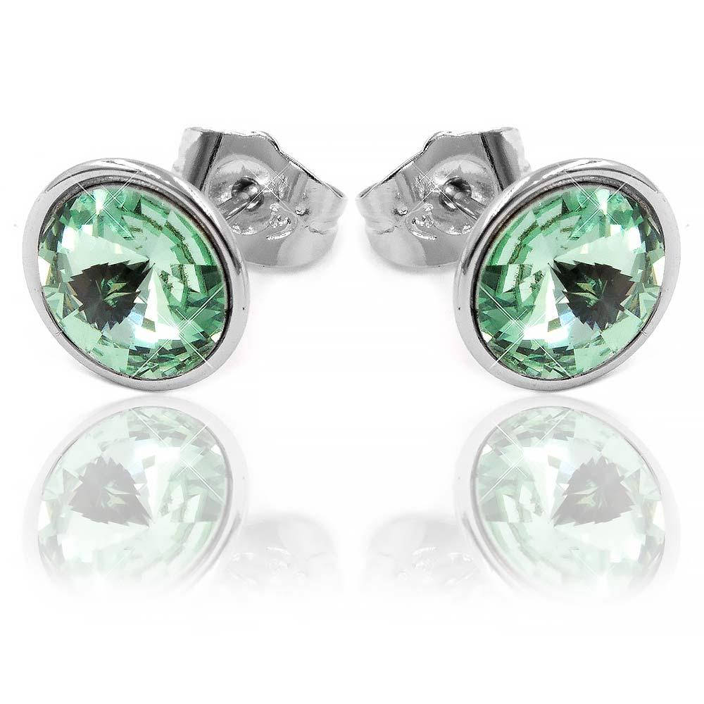 

Серьги-гвоздики Swarovski родиум