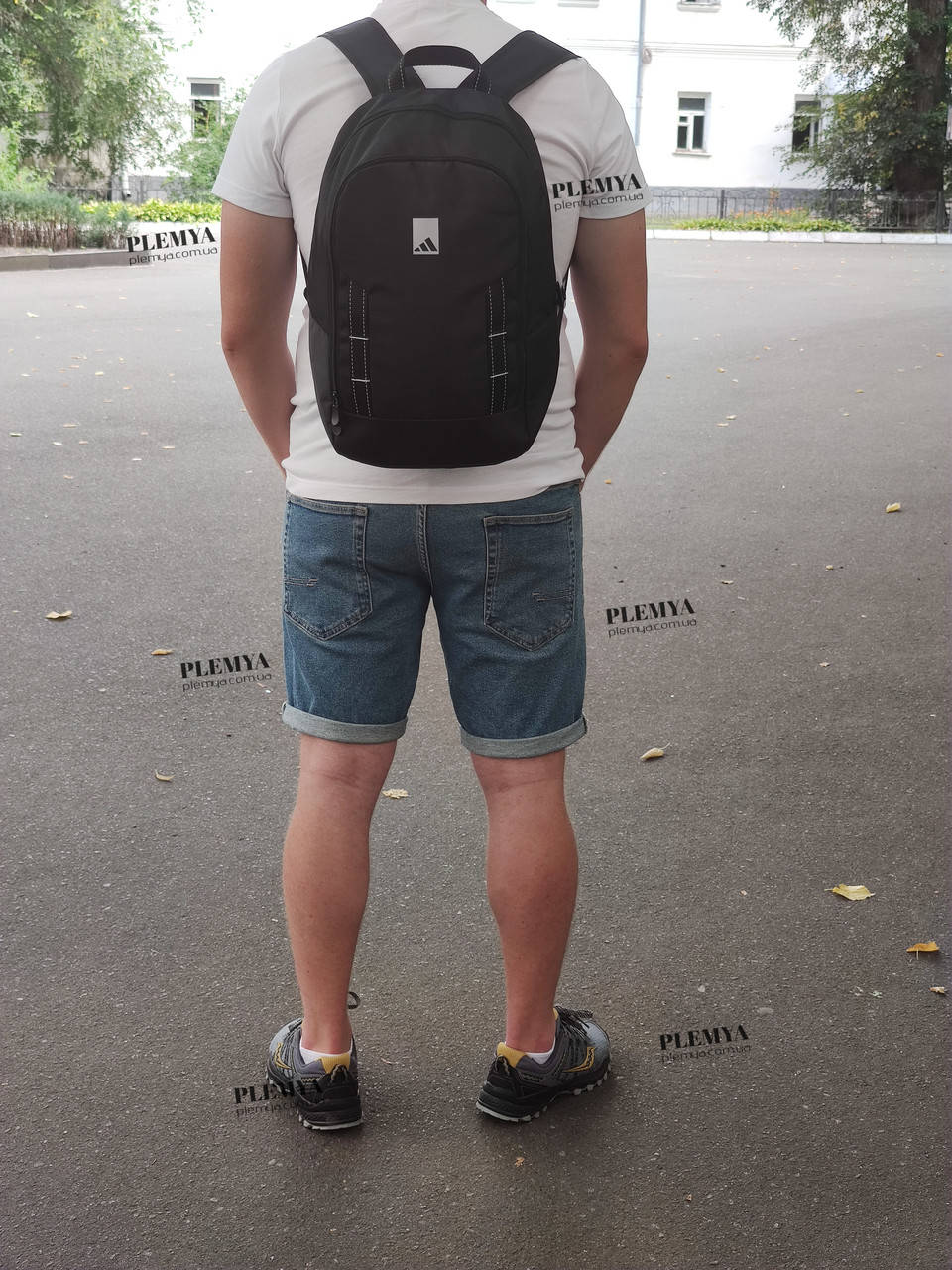 

Рюкзак мужской Adidas, портфель puma,школьный рюкзак для учебы 41,5 х 28,5, Черный