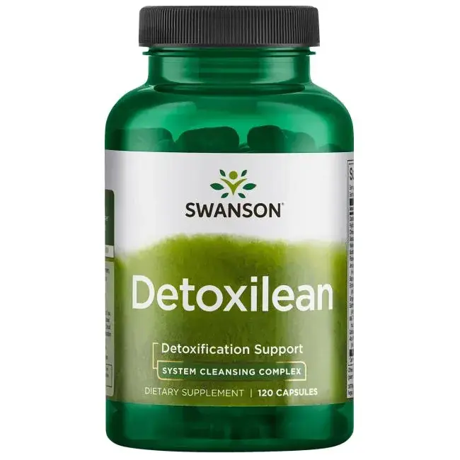 

Детокс очищающий комплекс для организма Swanson Detoxilean 120 капс.