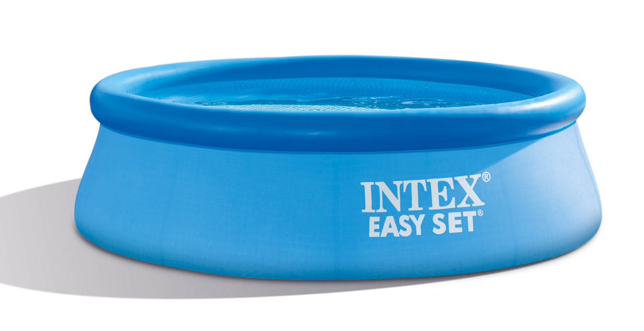 

Семейный надувной бассейн 244*76 см, 2419 л, Intex 28110, Синий