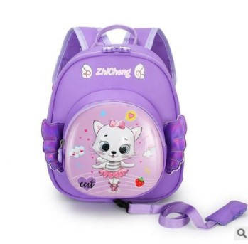 

Детский рюкзак вожжи для малышей с котиком