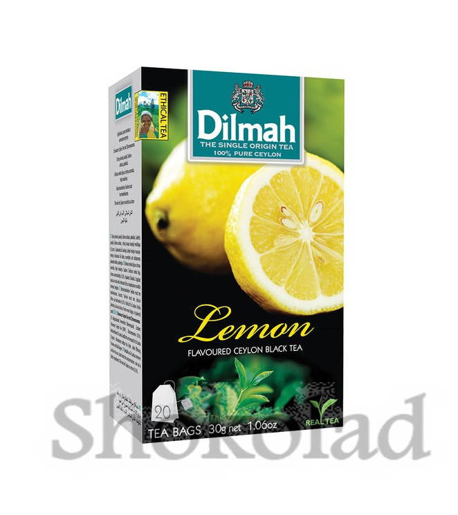 

Чай черный с лимоном - Dilmah