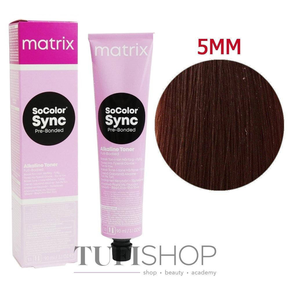 

Краска для волос Matrix Color Sync 5MM (светлый шатен мокка), 90 мл