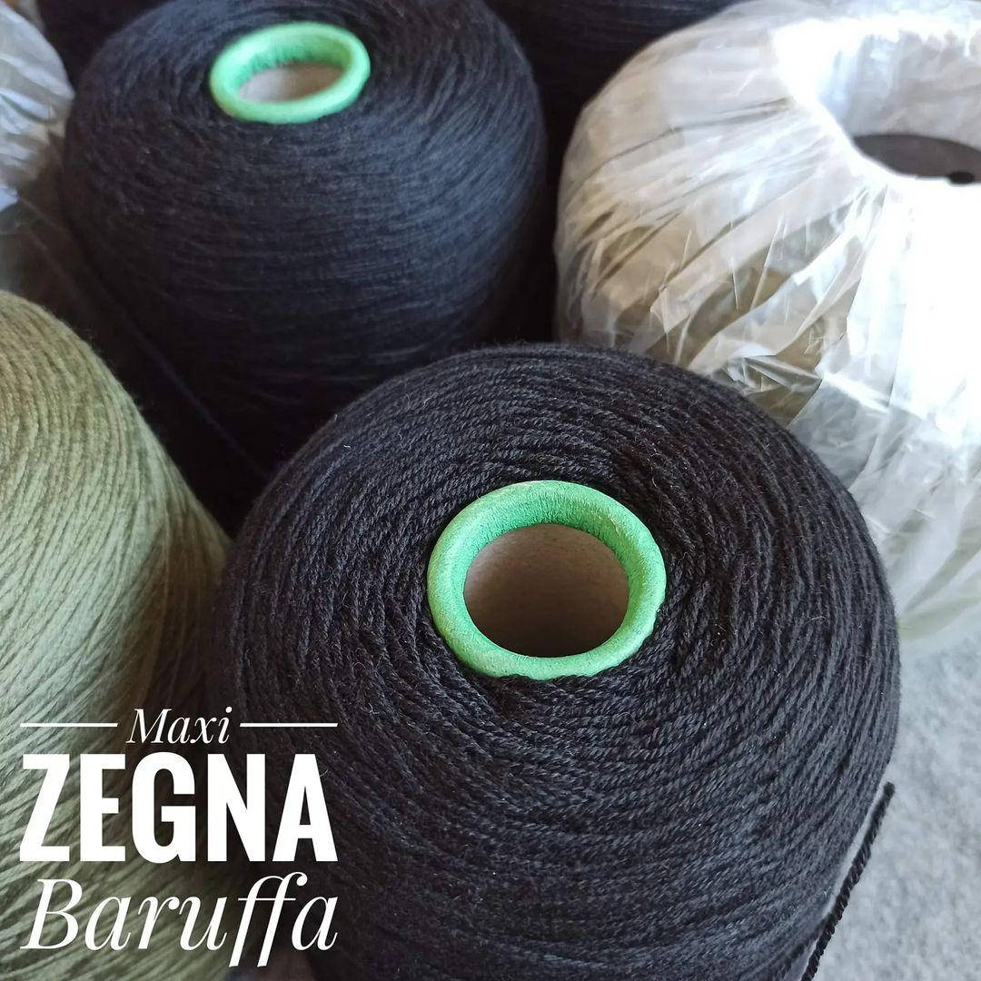 

Меринос Maxi Zegna Baruffa, Черный