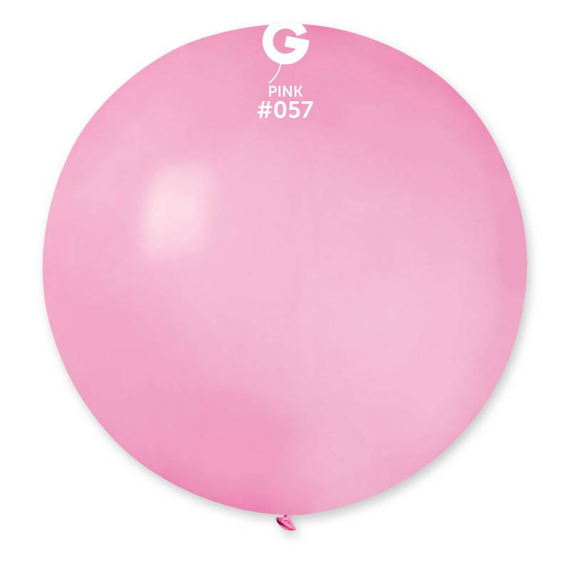 

Воздушный шар гигант розовый 31" (80 см) Gemar