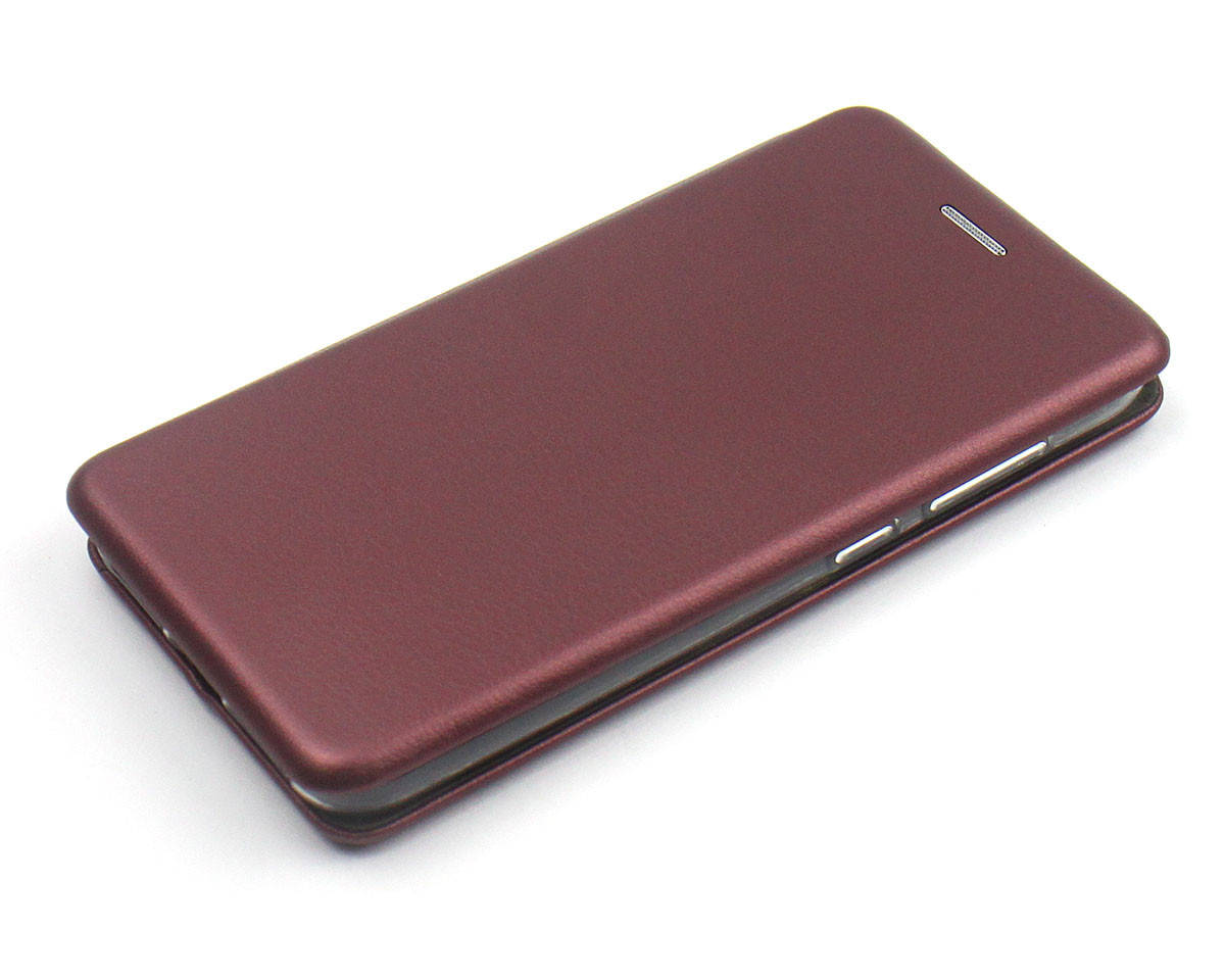 

Чехол книжка Level для Xiaomi Redmi 4X Экокожа Бордовый