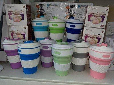 

Силиконовая складная чашка, Разные цвета