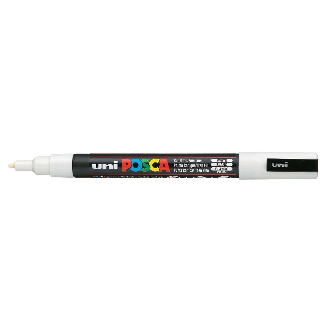 

@Маркер uni POSCA 0913мм белый