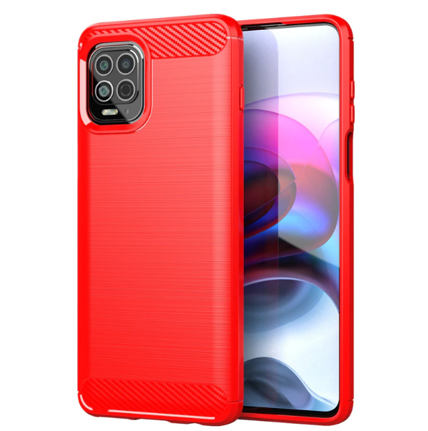 

TPU чехол накладка Urban для Motorola G100 (4 цвета) красный