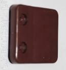 

Ручка для москитной сетки усиленная VIP Под саморез, Коричневый