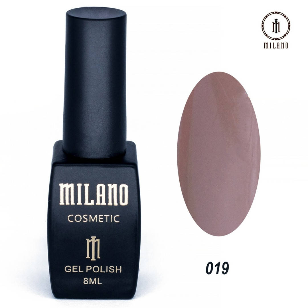 

Гель-лак Milano 8 мл, № 019