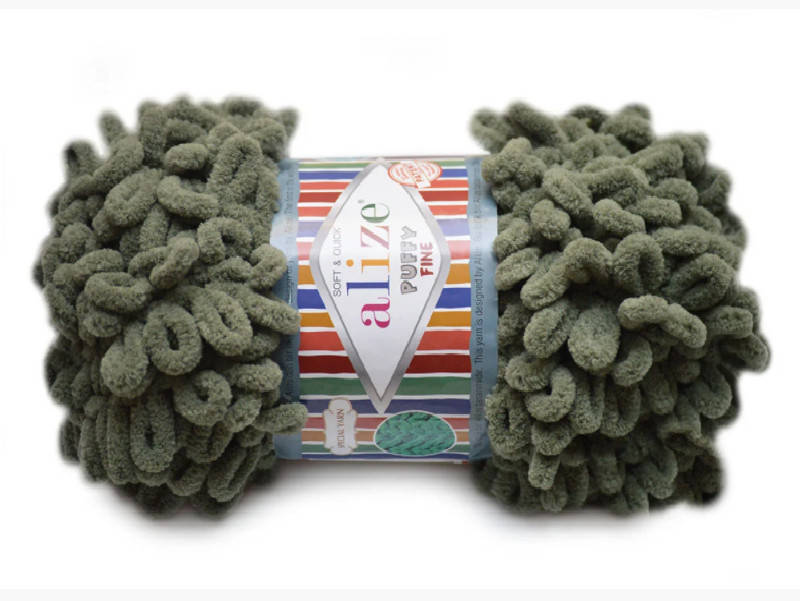 

Alize Puffy Fine NEW, Хаки №03
