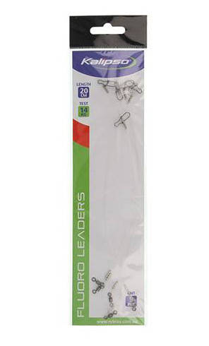 

Поводок Kalipso флюорокарбон 20см 14кг (5шт)