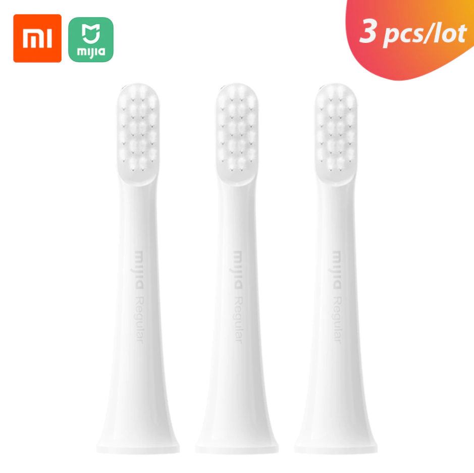 

Сменная насадка к зубной щетке Xiaomi Mijia Sonic Electric Toothbrush T100 (3 шт/упаковка)