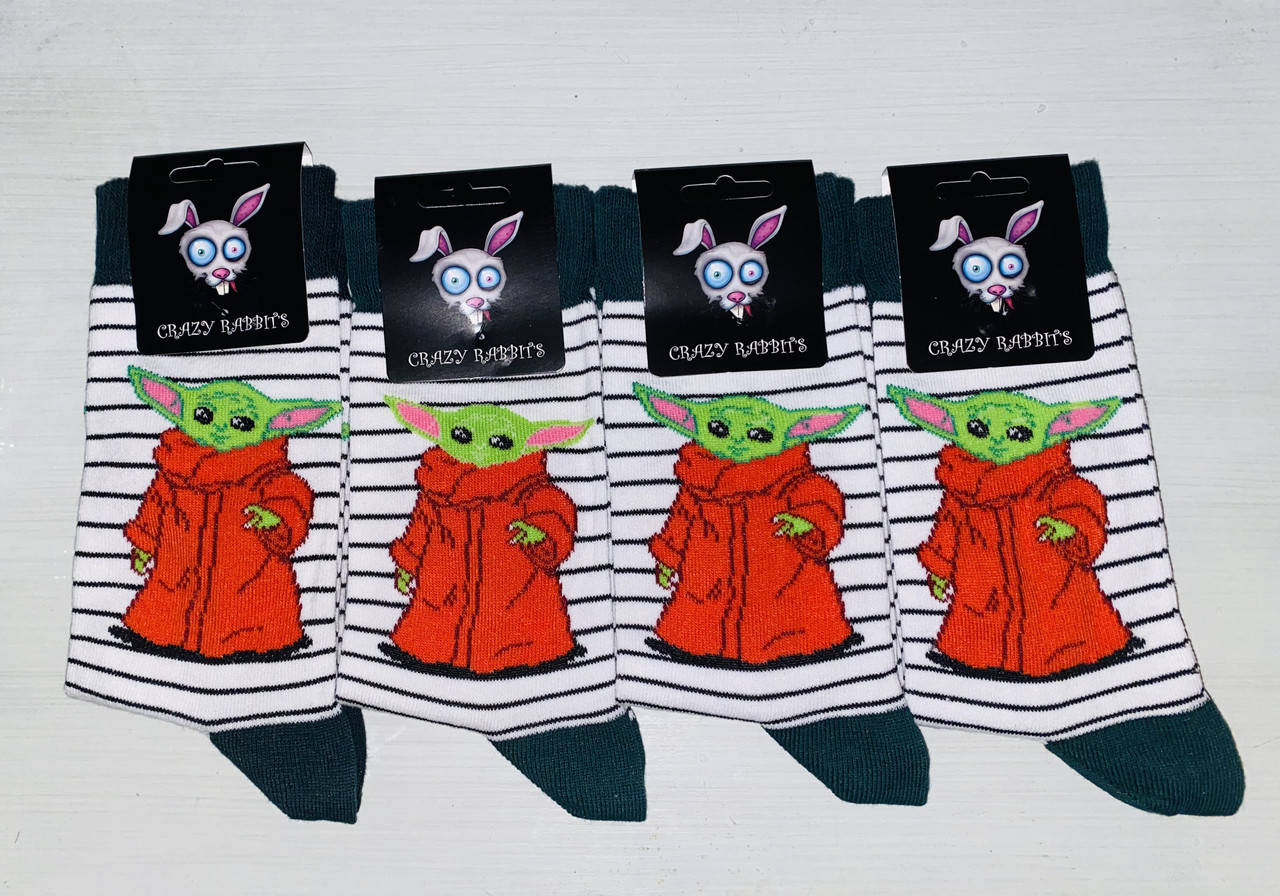 

Носки молодежные демисезонные унисекс CRAZY RABBIT'S. Размер 36-44