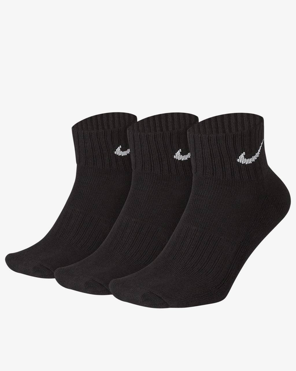 

Спортивные носки Nike Value Cotton Quarter 3 пары SX4926-001