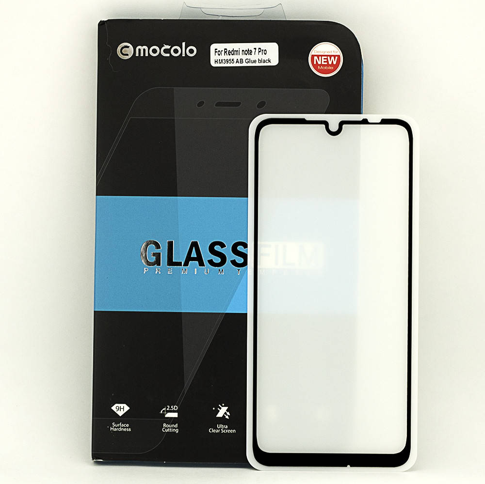 

Защитное стекло Mocolo 5D Full Glue для Xiaomi Redmi Note 7 / Note 7 Pro полноэкранное черное