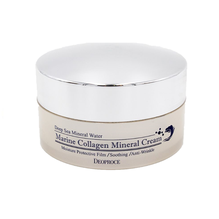 

Минеральный крем с морским коллагеном Deoproce Marine Collagen Mineral Cream