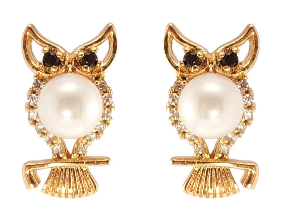

Серьги Xuping Позолота 18K гвоздики (пусеты) "Совы"