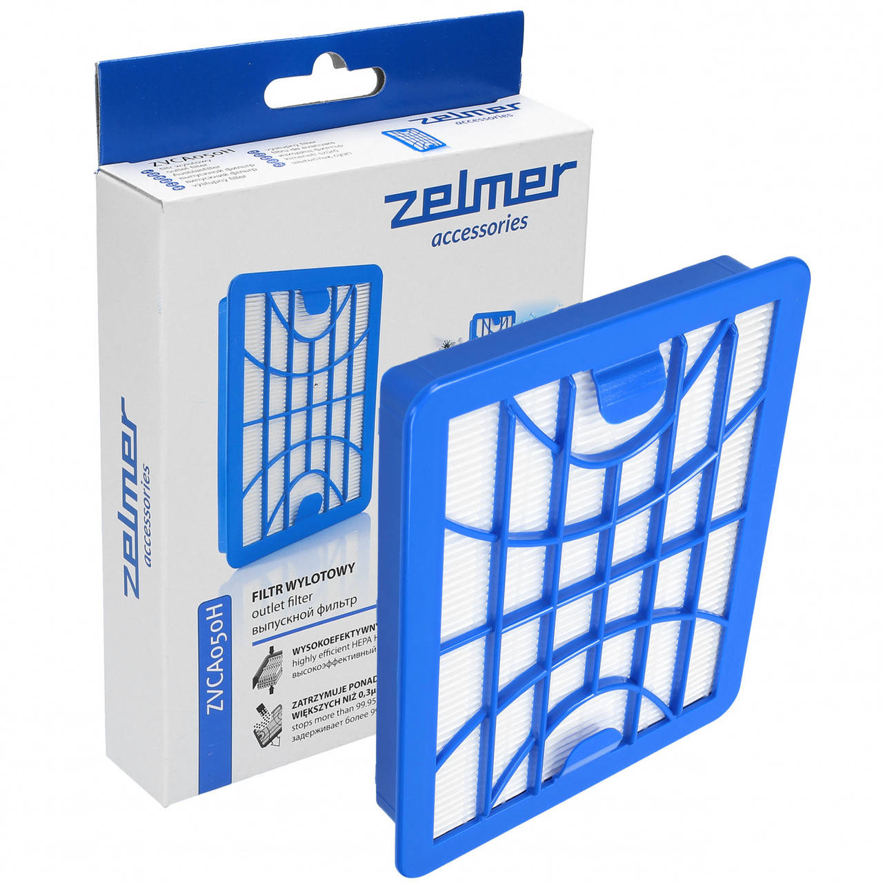 

HEPA H13 Фильтр для пылесоса Zelmer 5000.0050 10002099 (ZVCA050H) без коробки