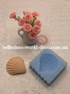 

Силиконовый Молд (форма) "Ракушка", 3смх2,5см