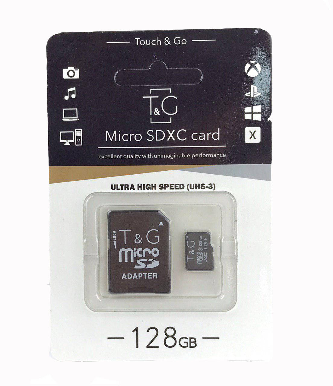 

Карта памяти T&G 128 ГБ класс 10