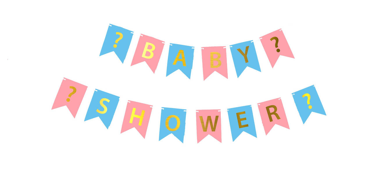

Гирлянда побуквенная "Мальчик или девочка" baby shower