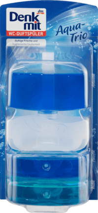 

Подвесной блок для унитаза Denkmit WC Aqua Trio, 165ml.