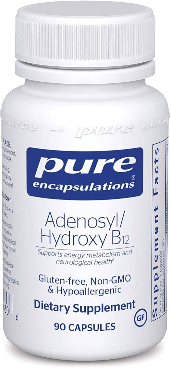 

Pure Adenosyl-Hydroxy B12 / Б12 Аденозил - Гидроксикобаламин 90 капс