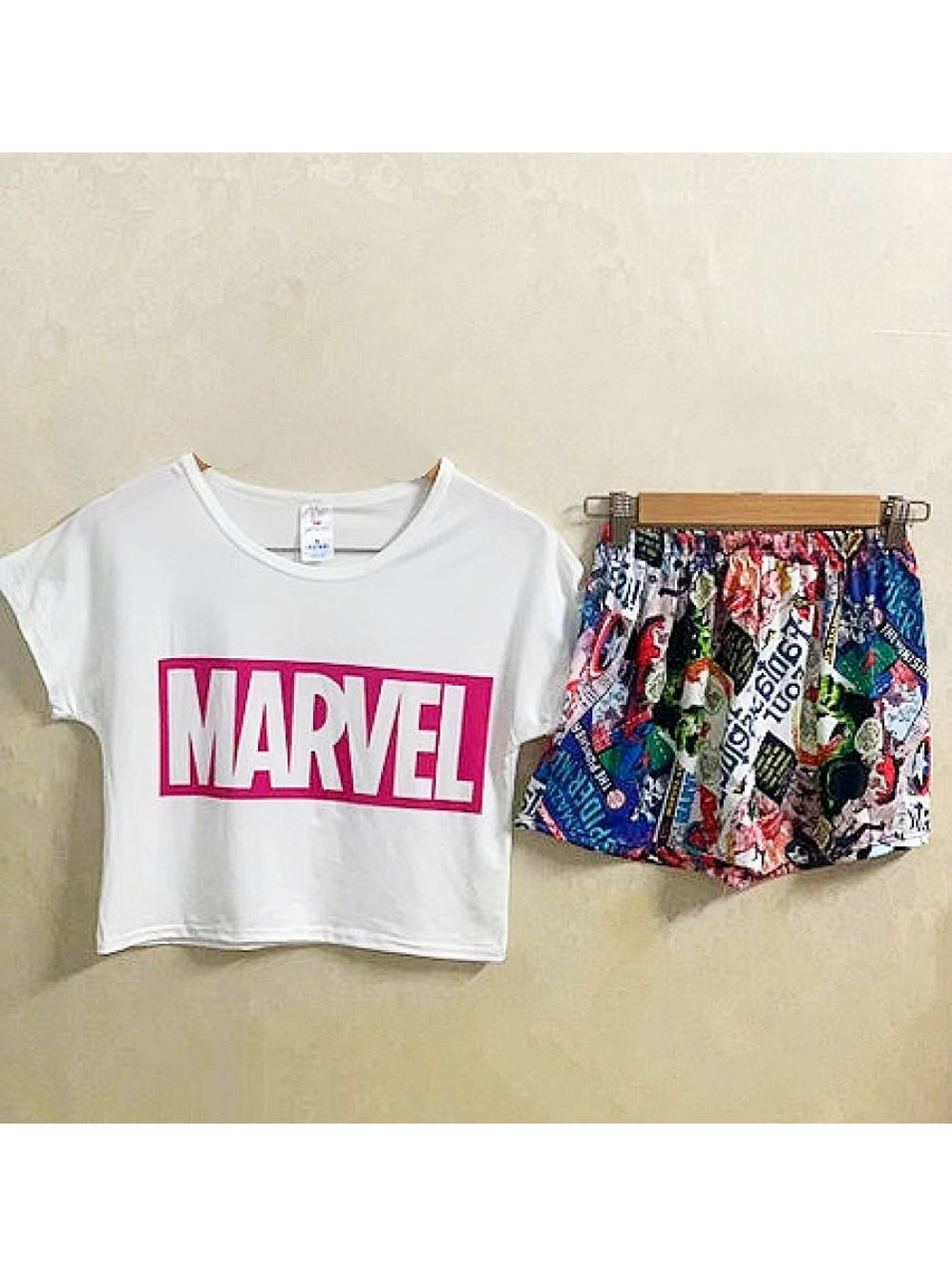

Пижама женская Marvel трикотажная XL