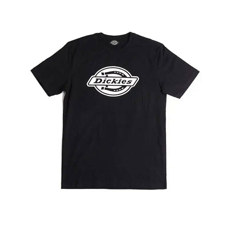 

Черная футболка Dickies Logo черные футболки унисекс Дикис мужская женская