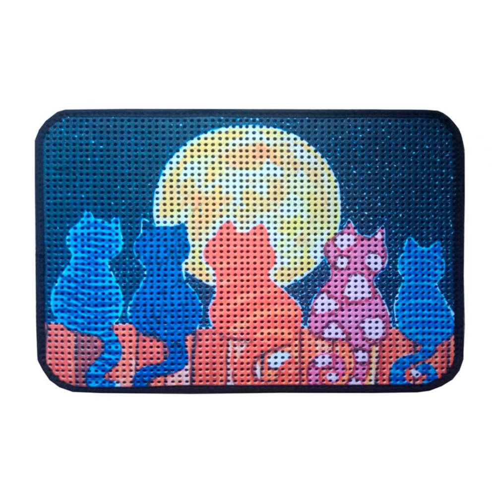 

Коврик для кошачьего туалета Izzihome Catsline Desenli Kediler