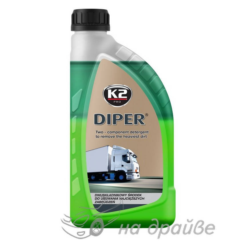 

Автошампунь для бесконтактной мойки Diper 1кг M802 К2