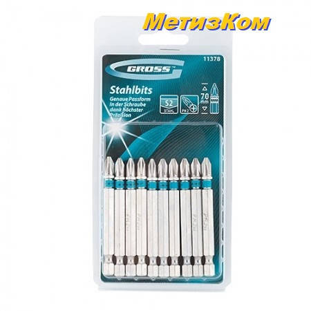 

Насадка PH2*90 (бита) для шуруповерта "GROSS"