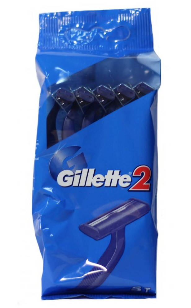 

Станки для бритья (бритвы) одноразовые Gillette 2 5шт