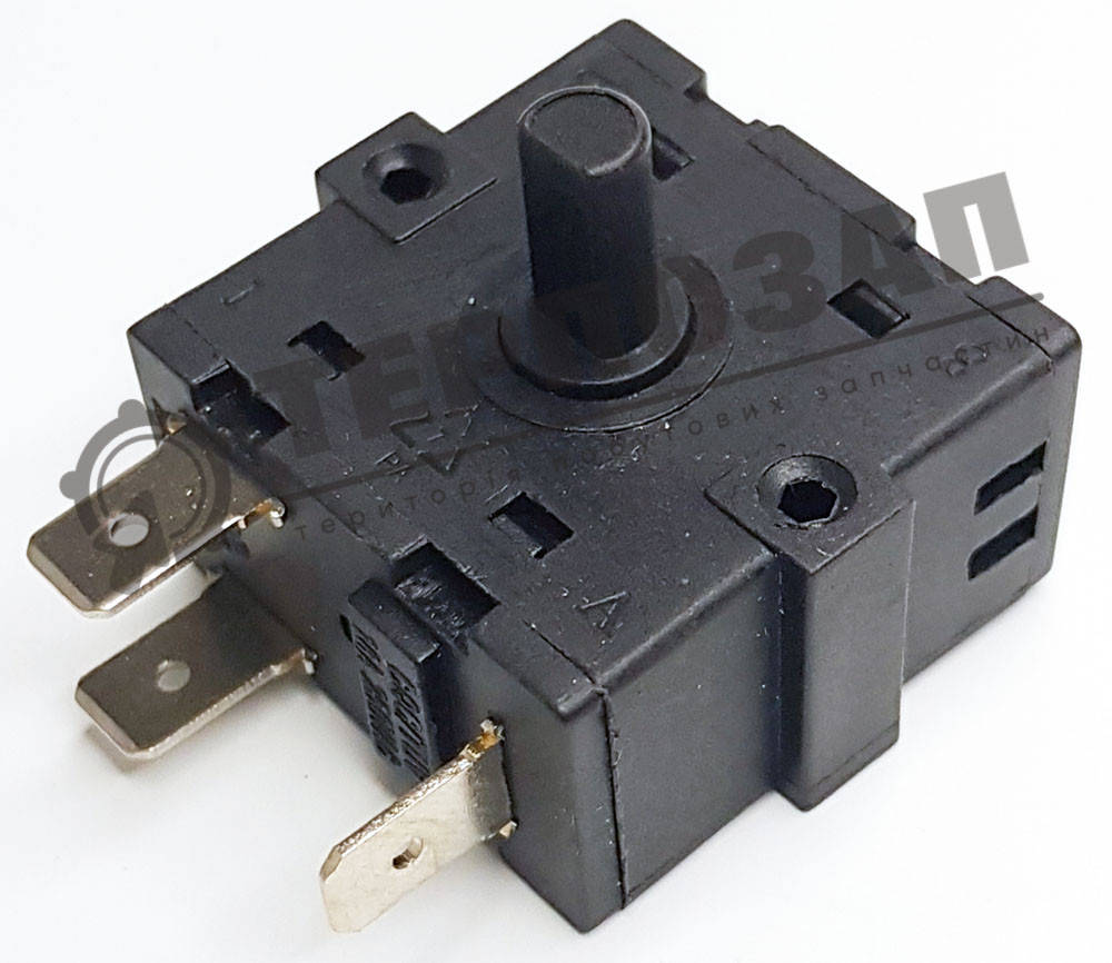 

Переключатель режимов обогревателя 3 позиции 250V 16A 3 клеммы CQC FH03000001