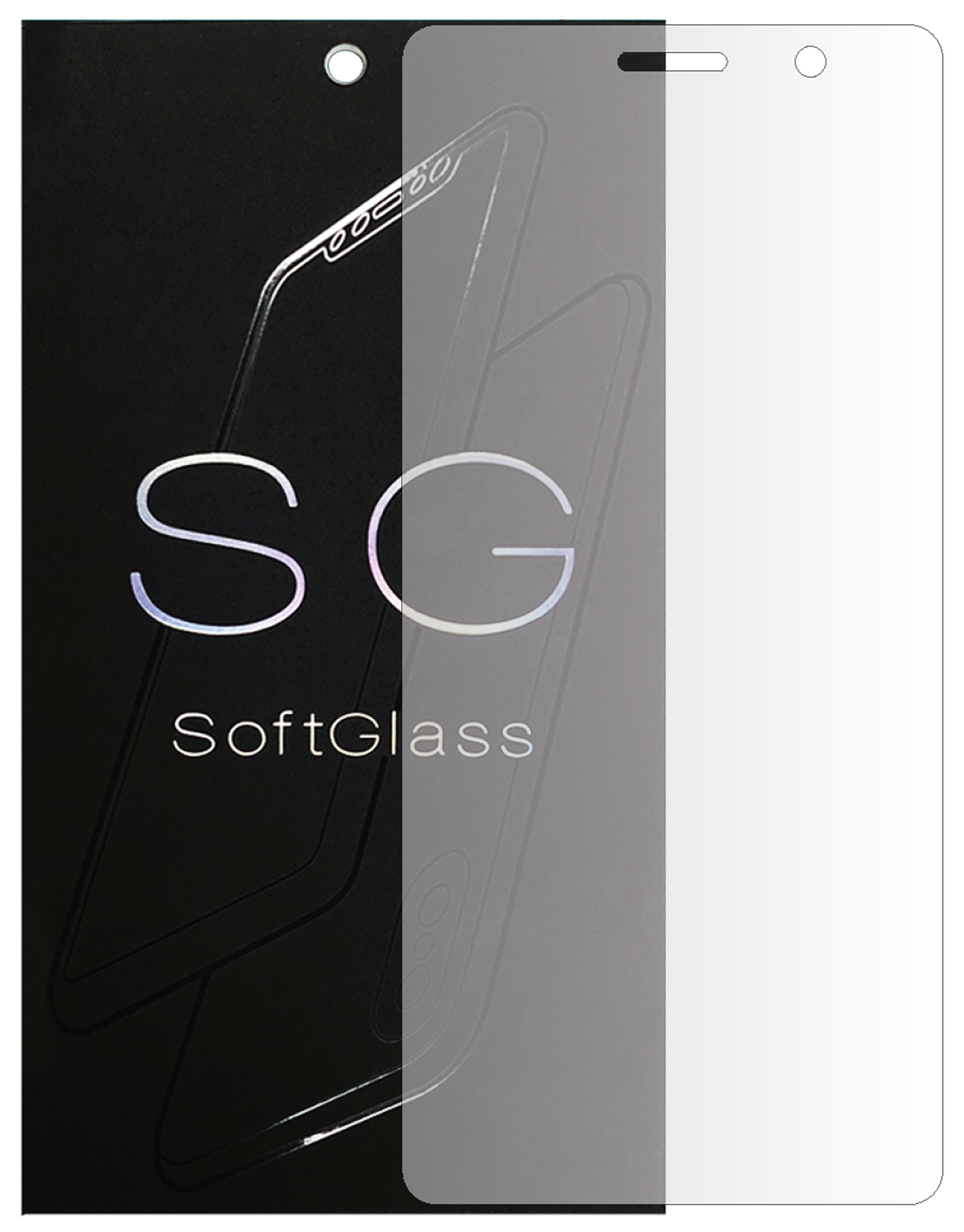 

Полиуретановая пленка Nokia 7 Plus на Экран SoftGlass, Прозрачный