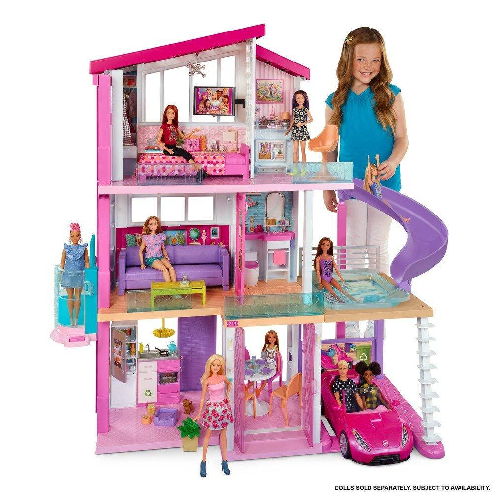 

Дом мечты барби домик c горкой лифтом бассейном Barbie DreamHouse GNH53